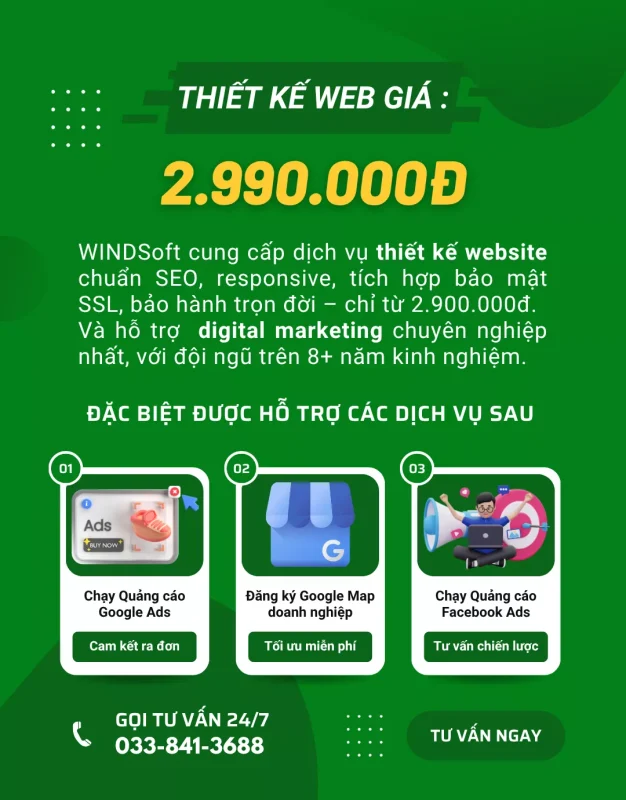 Thiết kế web Đà Nẵng giá
